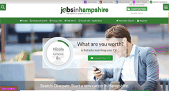 Desktop Screenshot of jobsinhampshire.com